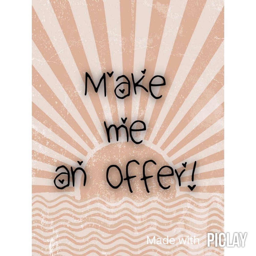 Most offers excepted!